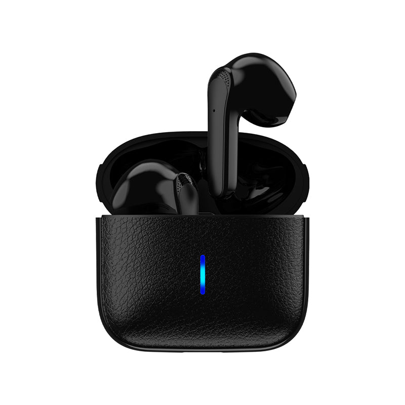 D-1359 Bezdrátová Bluetooth sluchátka s texturou kůže TWS sluchátka Lehká sluchátka D-1359 Bezdrátová Bluetooth sluchátka s texturou kůže TWS sluchátka Lehká sluchátka